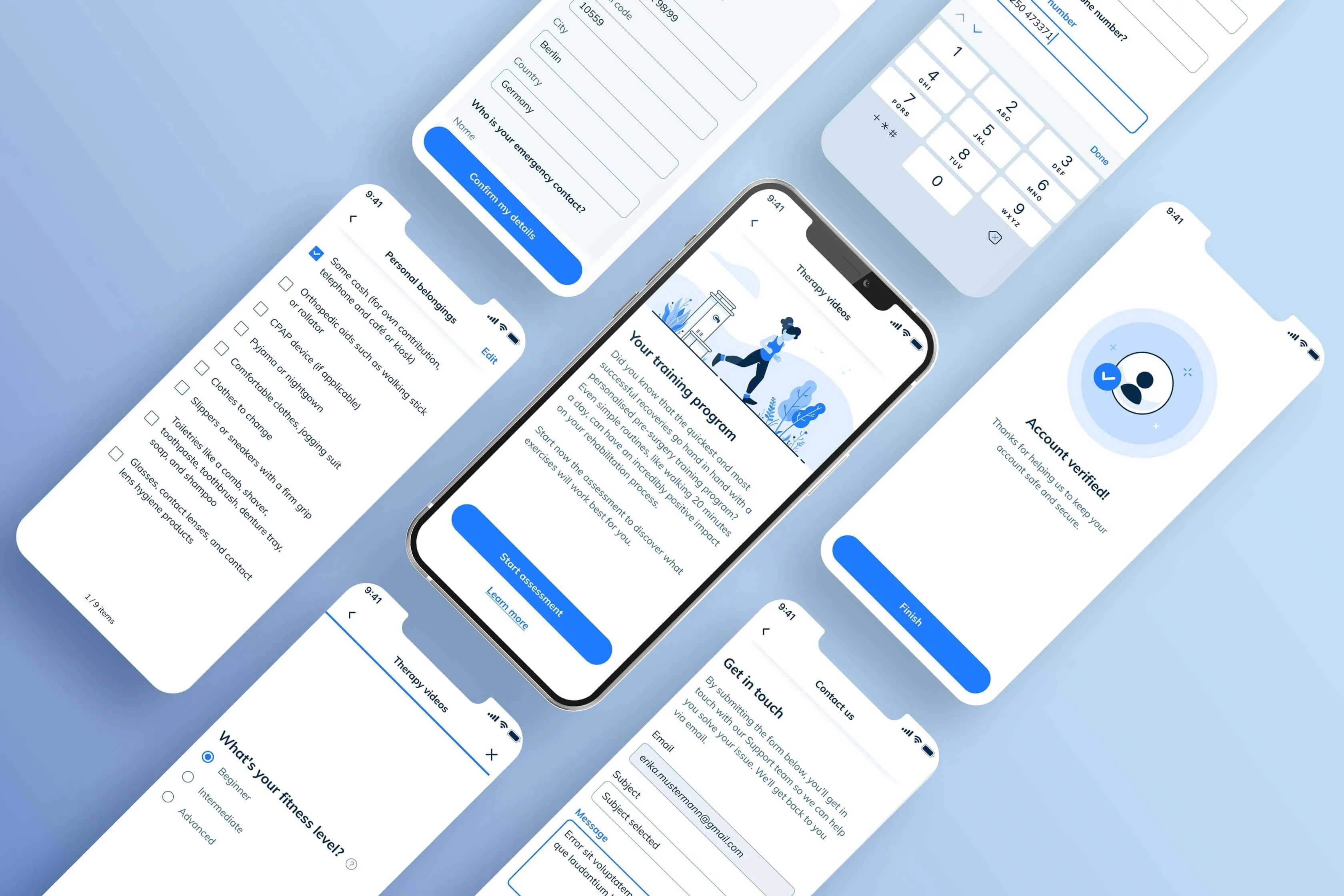 BEWATEC ConnectedCare app redesign