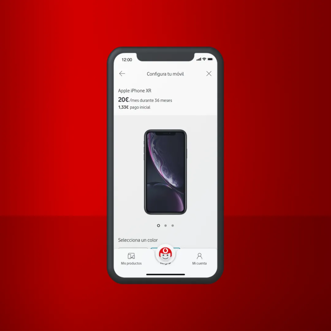 Nexus cross-selling screen placed between product detail and checkout — modular surface showing eligible upsells and complementary products adapted to the customer's existing plan and accumulated services