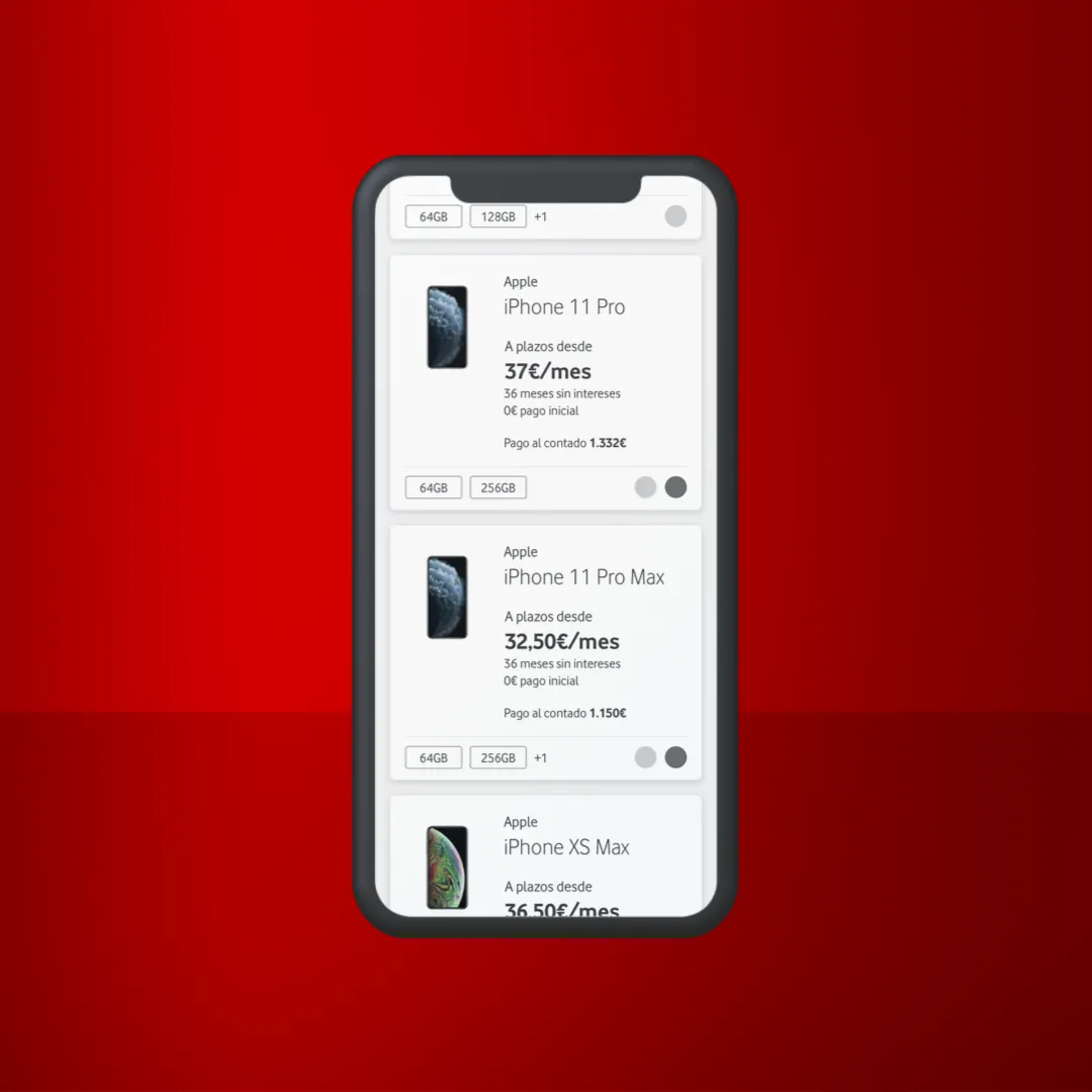 Portability request micro-flow for customers switching from another carrier — linear sequence collecting ICCID, previous carrier details, and confirmation, designed to build confidence in the switch process